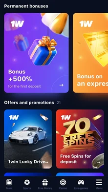 1win casino app